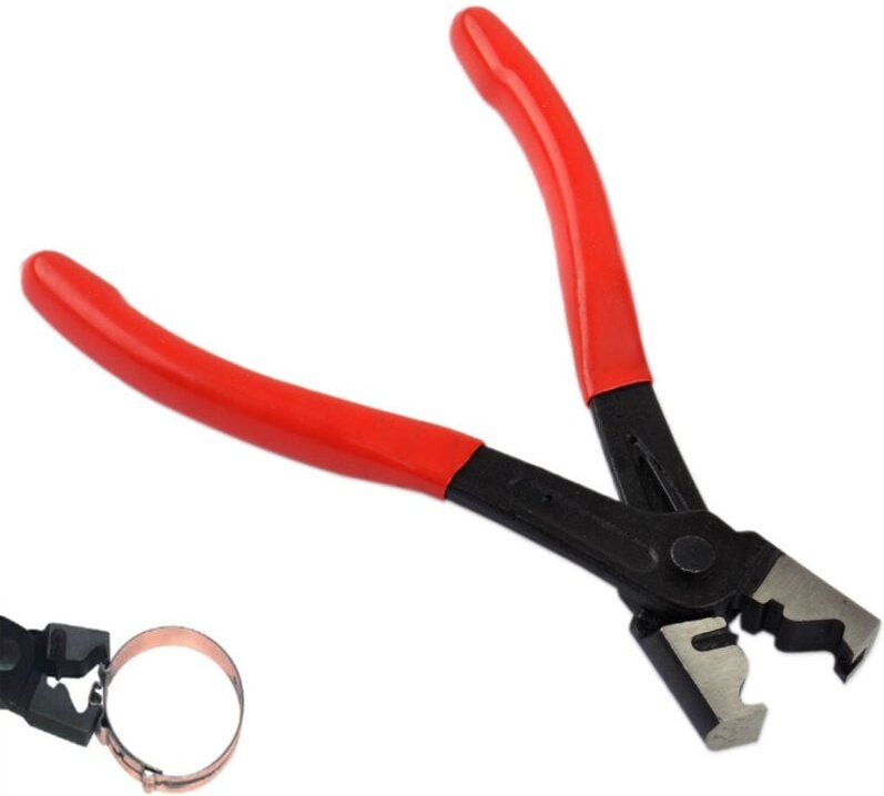 Trade Shop Traesio - Trade Shop - pinza per fascette morsetti auto montagggio fascette auto pinza a clic -