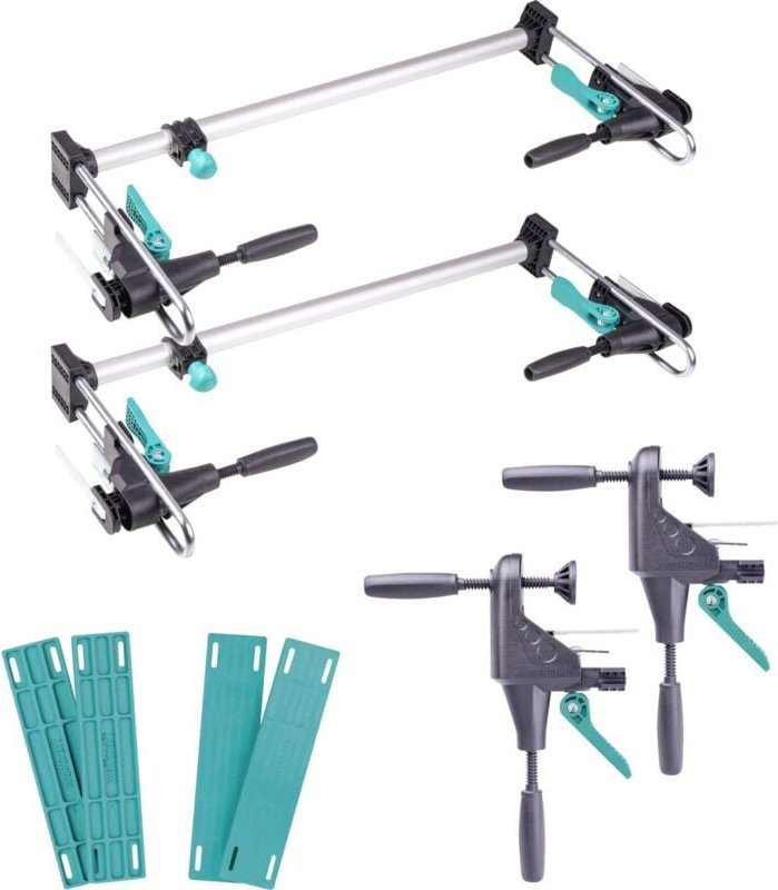 I Türfutter-Montage-Set "pro" i 3676000 i Komplettset für die Montage von TürenI Türspreizer i Türfutterstrebe - Wolfcra...