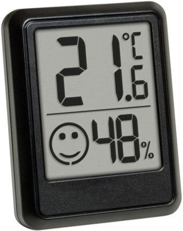TFA 30.5060.01 schwarz Digitales Thermo-Hygrometer