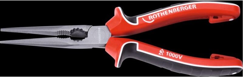 Rothenberger - Elektro-Flachrundzange, gerade, 200 mm - 1500003168