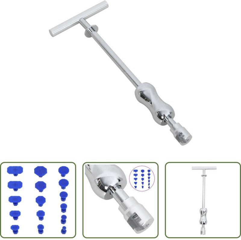 Lackschadenfrei - 19-tlg. Ausbeulwerkzeug-Set für Lackschadenfreies Ausbeulen