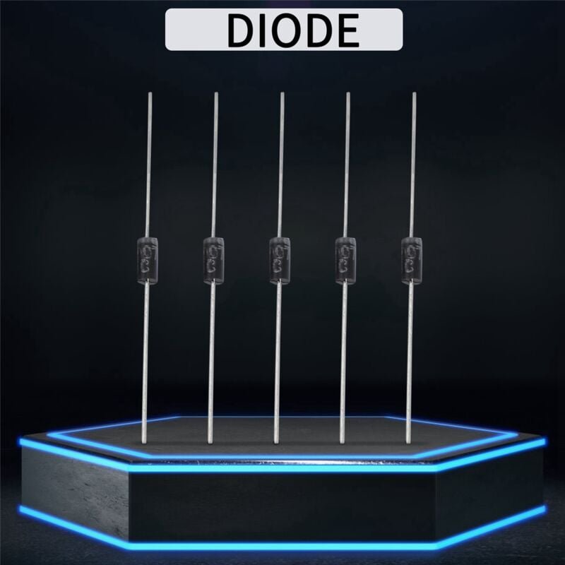 100 STÜCKE Gleichrichterdiode 1N4007 IN4007 DO-41 1A 1000 V