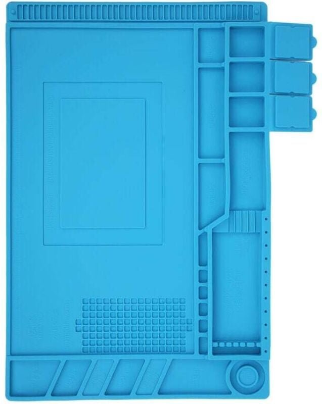 Tapis de Protection en Silicone Magnétique Antistatique pour Réparation de Téléphone et PC