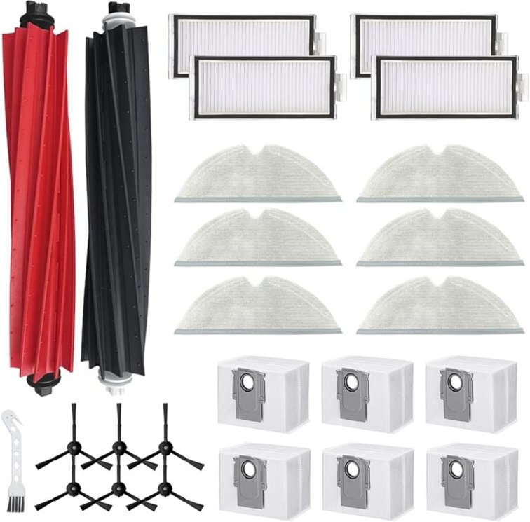 Für Q8 Max+ / Q5 Pro Staubsauger Hauptseitenbürstenfilter