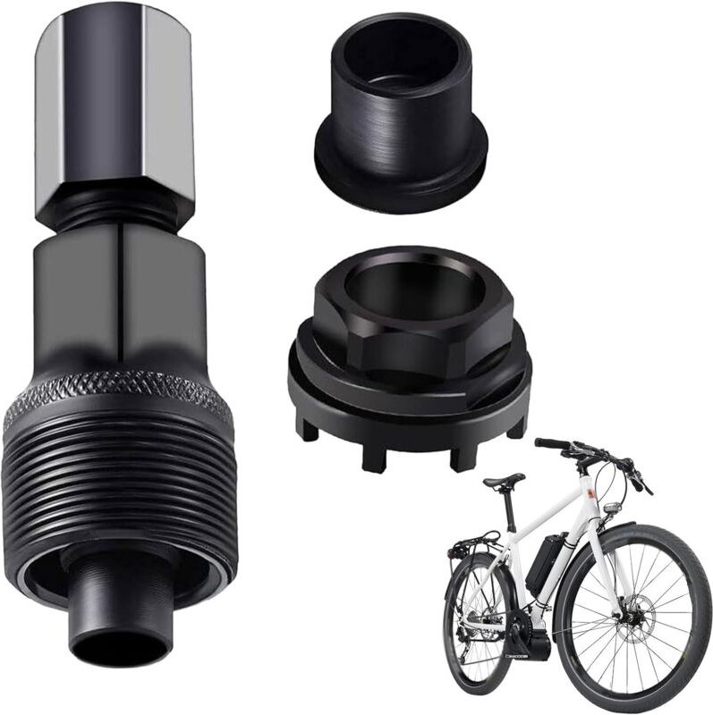 Kurbelabzieher, Fahrradkurbelabzieher, Shimano-Kurbelabzieher, Bosch-Kurbelabzieher, 42 mm, Tretlagerwerkzeug für Fahrrä...