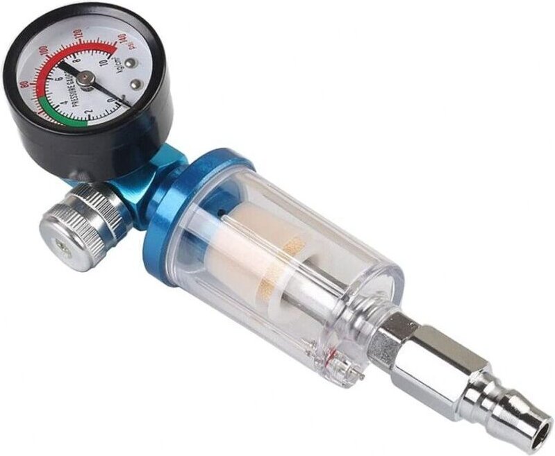1/4"-Farbspritzpistole, Inline-Wasserabscheider, Luftfilter, Feuchtigkeitsabscheider, Druckregler, Druckluftwerkzeuge, M...