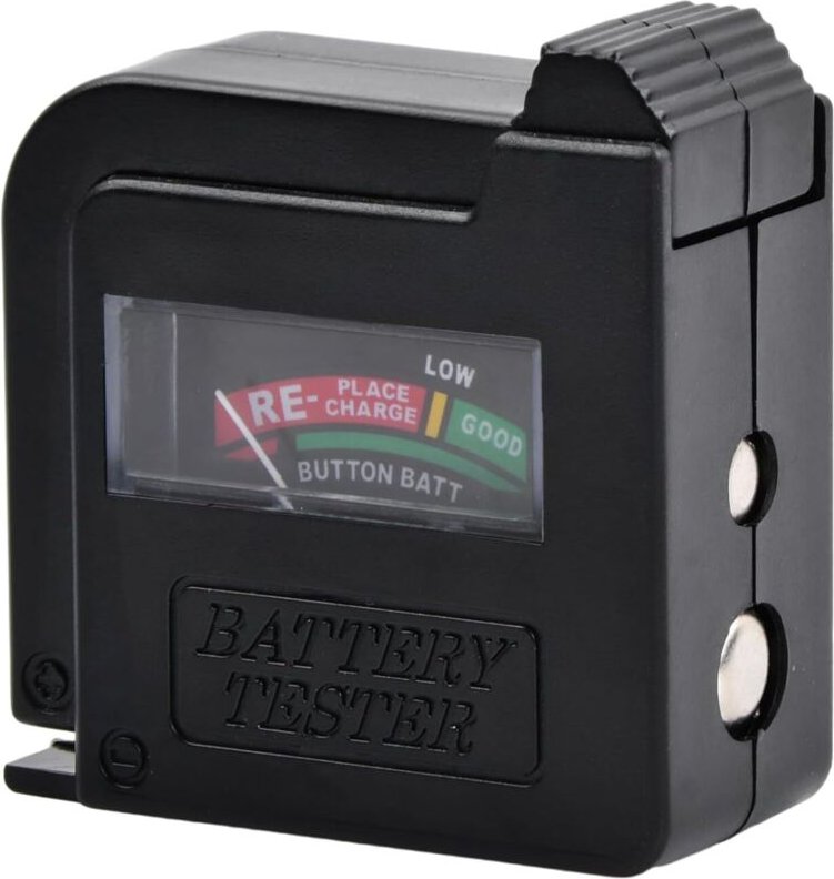 Digitaler Batterietester, Universeller Batterietester, Batterietester, Funktioniert ohne Batterie, für AA/AAA/C/D und 9V...