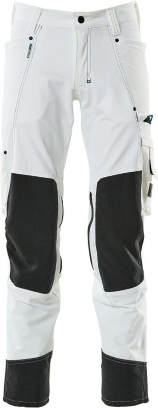 Mascot Bundhose ADVANCED wasserabweisend mit Knietaschen 17179, Gr. 62 weiß