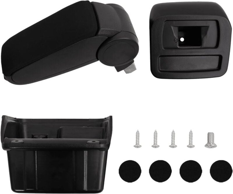 Auto-Armlehne Schwarz 15x31x(28-44) cm abs vidaXL