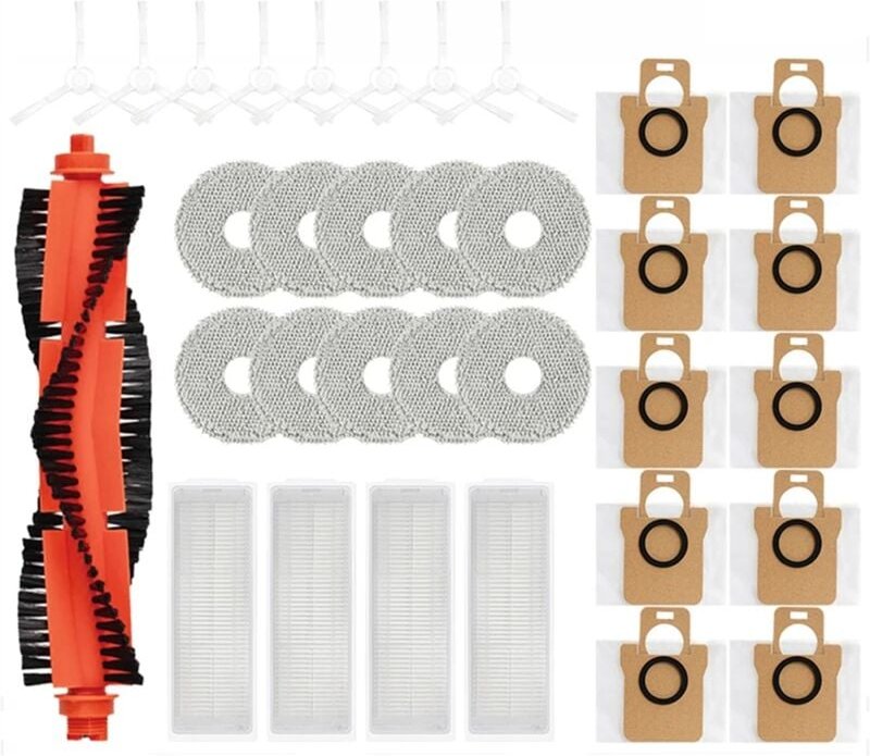 Für M30 Pro Ersatz Ersatzteile Zubehör Mopp Tuch Staubbeutel Hepa-Filter Wichtigsten Pinsel
