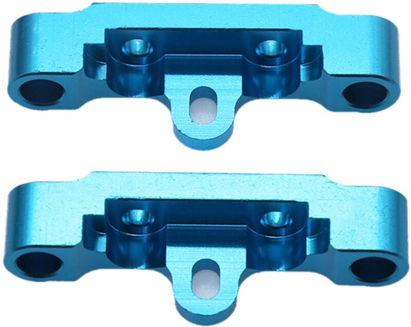 Tlily - 2 StüCk Metall Untere Querlenker Arm Halterung für TT02 TT-02 1/10 rc Auto Upgrade Teile