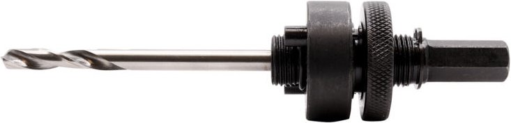 Thumbnail - Lochsägenhalter universal mit Zentrierbohrer für 32-210 mm