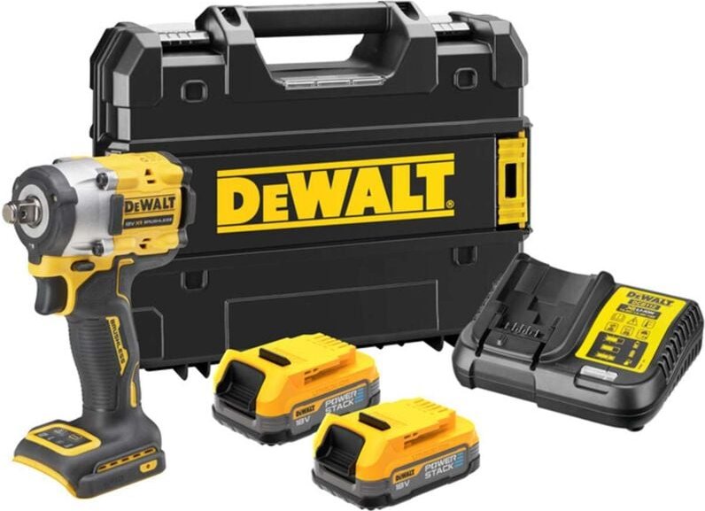 Werkzeuge - Akku-Schlagschrauber 18 v, 2x Akku 1,7 Ah powerstack DCF921E2T - Dewalt