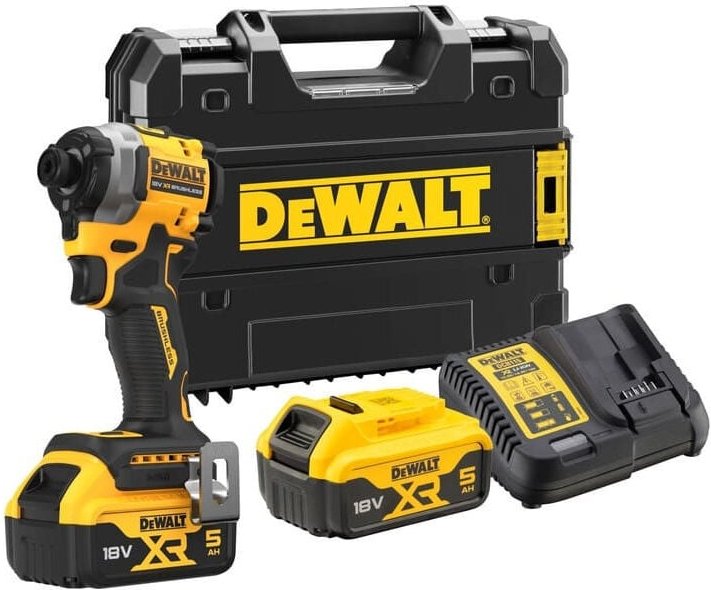 18V XR Schlagschrauber 205 Nm (2x5,0 Ah) - DEWALT DCF850P2T