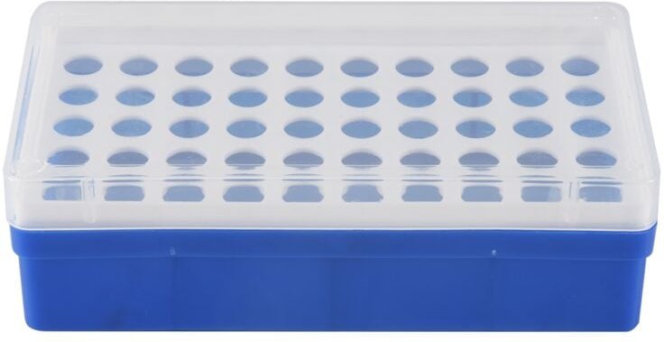 R) Labor Kunststoff 50 Loecher 1,5 ml Staender Halter Box