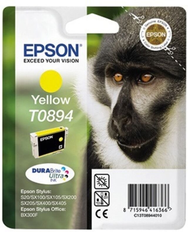 Patrone Epson Stylus BX300F ye T0894 (C13T08944011)