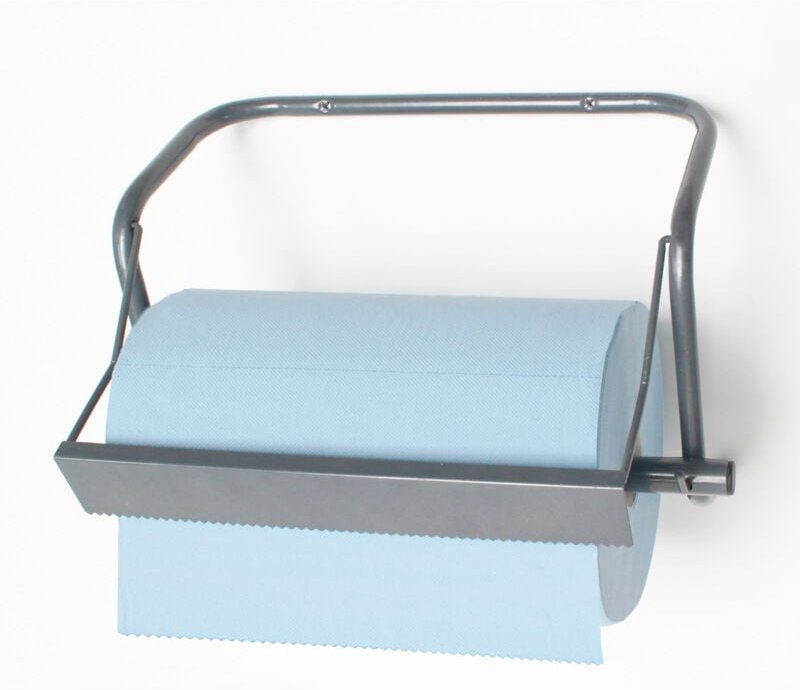 Putztuchrollenhalter Wandhalter für Putz-Rolle Tuch Putztuchrollen Papier 40cm