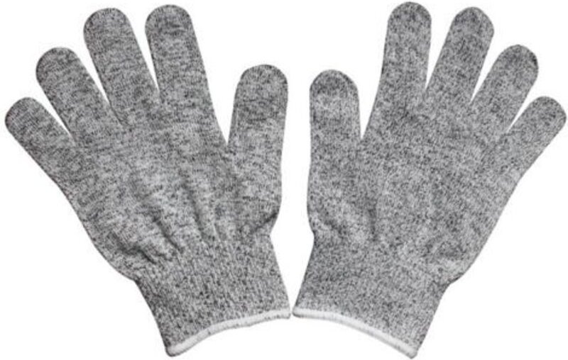 2er-Pack Anti-Schnitt-Handschuhe für Kinder - Schutzstufe 5 - Lebensmittelkontaktqualität (XS)