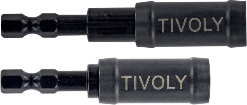 Impact-Bithalter Spezielle lange und schwere Schraube - Tivoly