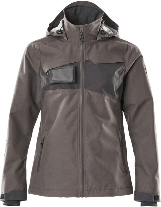 Mascot Hard Shell Jacke ACCELERATE atmungsaktiv, wind- und wasserdicht Damen 18311 Gr. XL dunkelanthrazit/schwarz