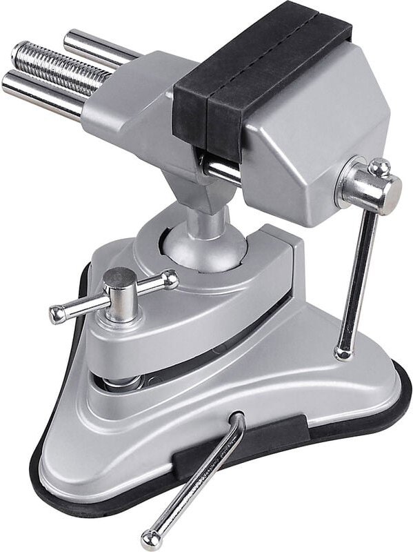 Basetech 1553063 Schraubstock 1553063 Backenbreite: 70 mm Spann-Weite (max.): 70 mm