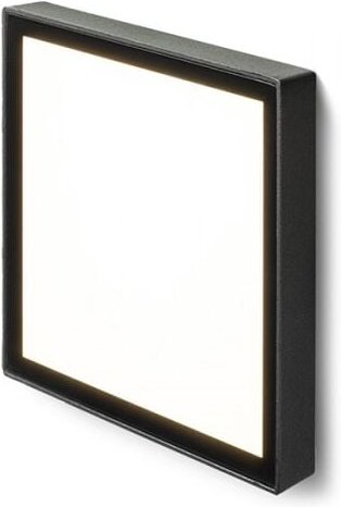 Faretto Plafoniera DEJAVU SQ 14 da incasso nero 230V LED 6W IP65 3000K