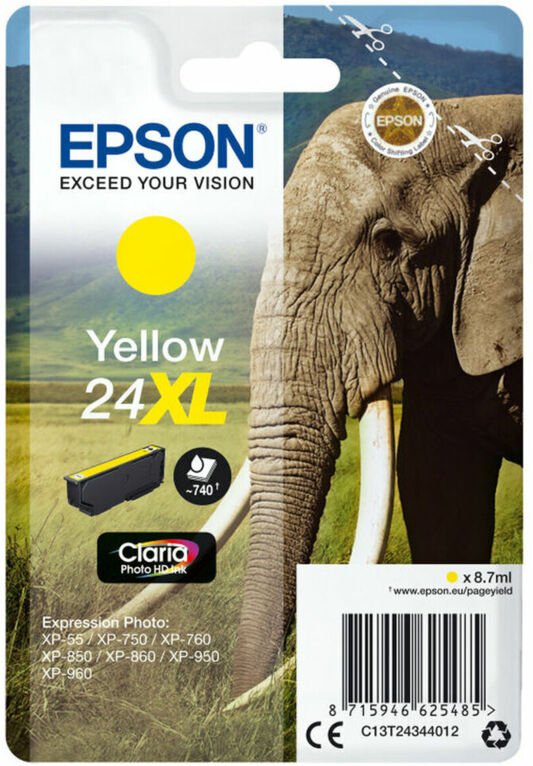 TINTE T2434 - Tinte - Epson - gelb - T2434 - original (C13T24344012)