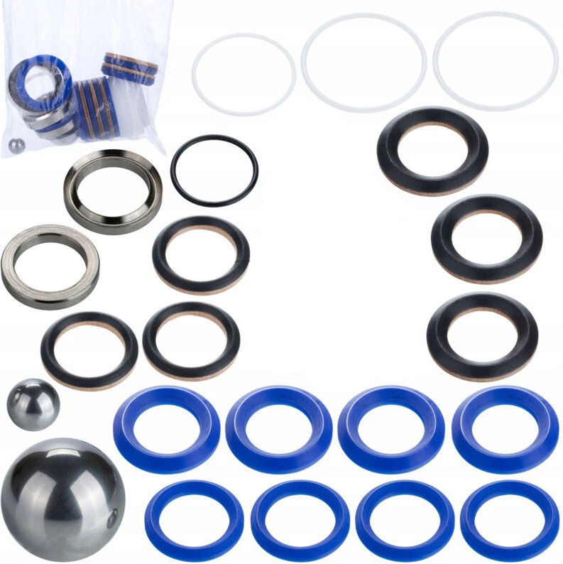 Zenthril Set Dichtung & Kugeln Infinity LP – Reparatursatz für Farbspritz- und Spachtelgerät Passgenau & Druckbeständig ...