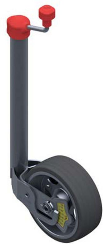 Al ko stutzrad premium mit kugeldruckmesser 48 mm vollgummireifen 230 x 80 mm 300 kg