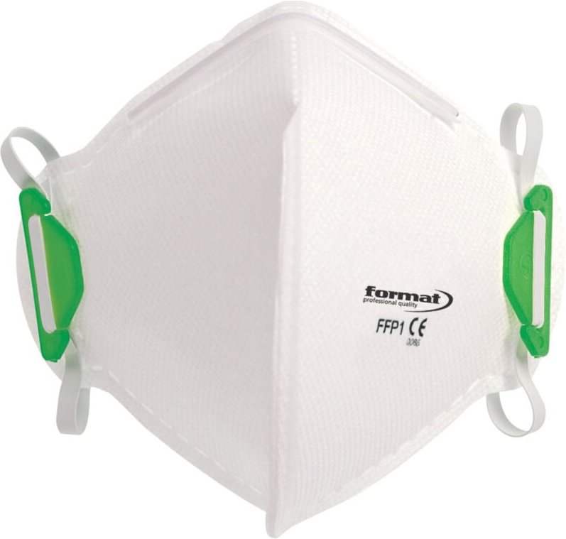 FORMAT Atemschutzfaltmaske ohne Ventil FFP1