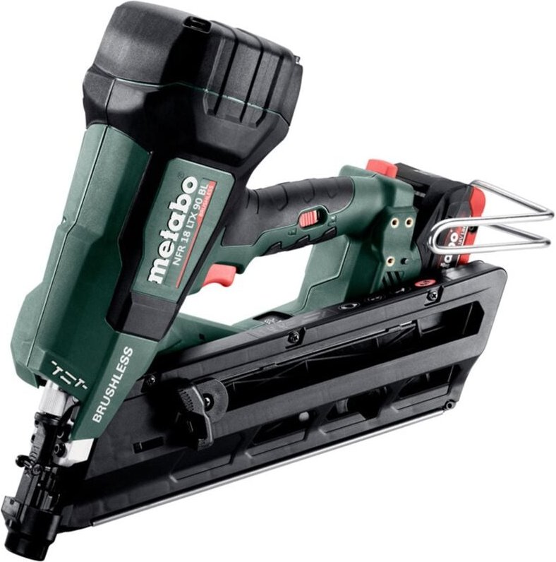 Metabo - Akku-Nagler nfr 18 ltx 90 bl x 340 18V 2x4Ah LiHD + asc 145