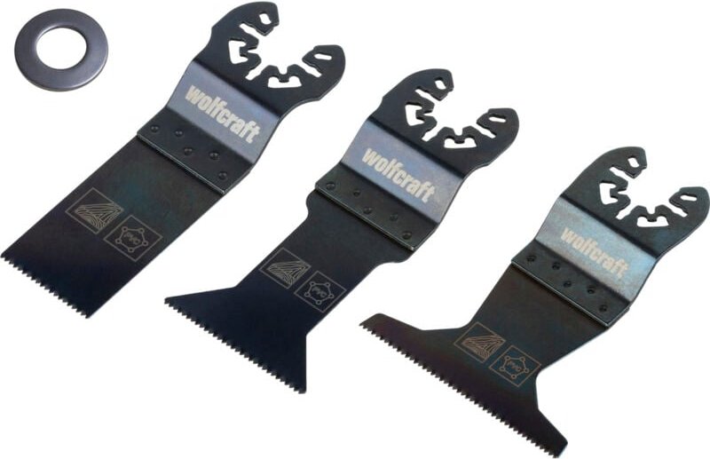 Vibrations-Set Trockenbau hcs 3-teilig Multisägen - Wolfcraft