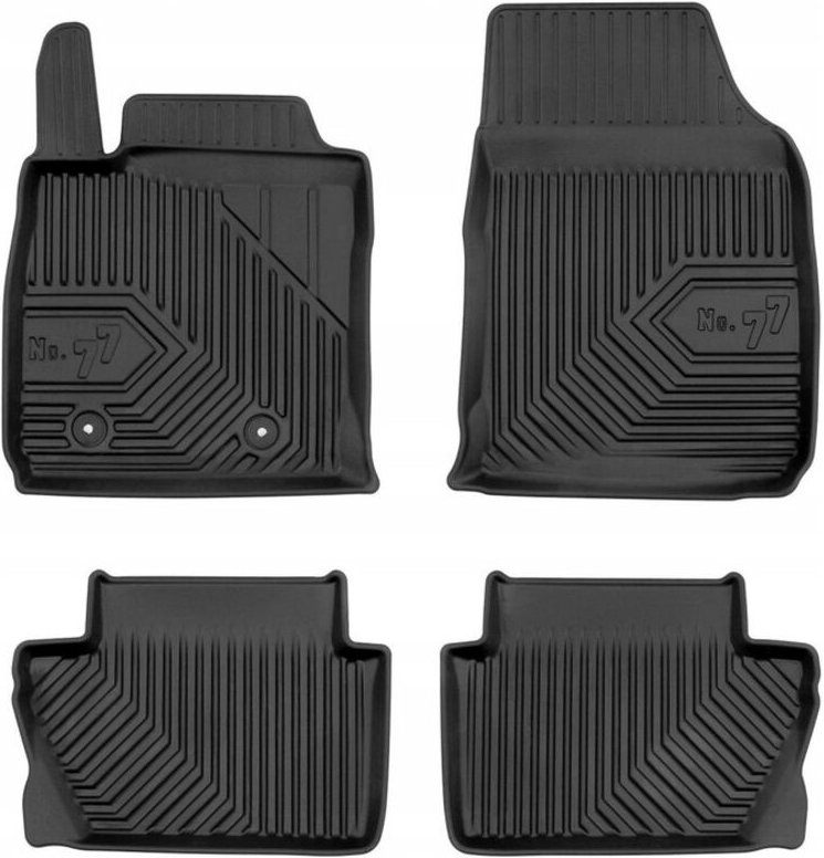 GUMMIMATTEN FORD Ecosport Mk2 2017-2022 KOFFERRAUM 77