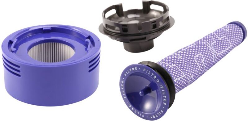 Für V7 V8 Staubsauger Installation Motor Hintere Abdeckung Vorne und Filter Kit Teile