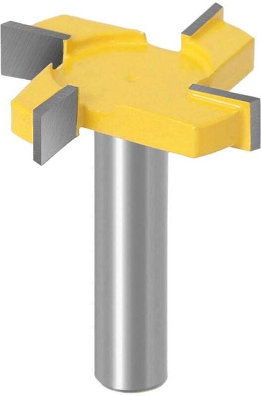 Thumbnail - Hobelfräser, 12-mm-Schaftfräser, Abflachfräser, Plattenfräser, Holzfräser, T-förmiger Fräser für die Oberflächenbearbeit...