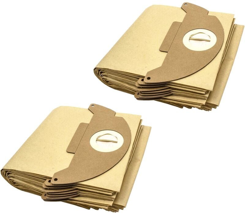 20x Staubsaugerbeutel Ersatz für Menalux 4885p für Staubsauger - Papier, braun - Vhbw