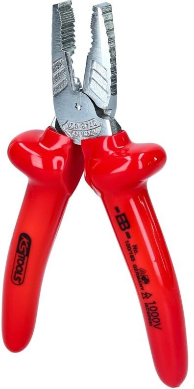 Ks Tools 1000V Kraft-Kombinationszange, 185mm - 117.1275