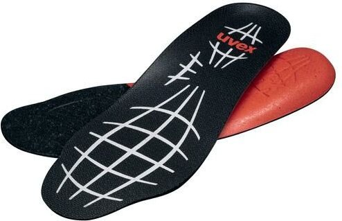 Uvex 9579741 Zubehör Einlegesohle 95797 schwarz, rot, grau Weite 10 Größe 41