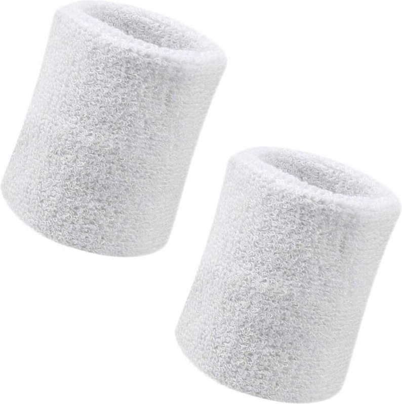 Schweißband, 2er-Pack Sport-Schweißband, 8,1 cm breites, weiches Baumwoll-Sport-Schweißband mit dicker Polsterung, für B...