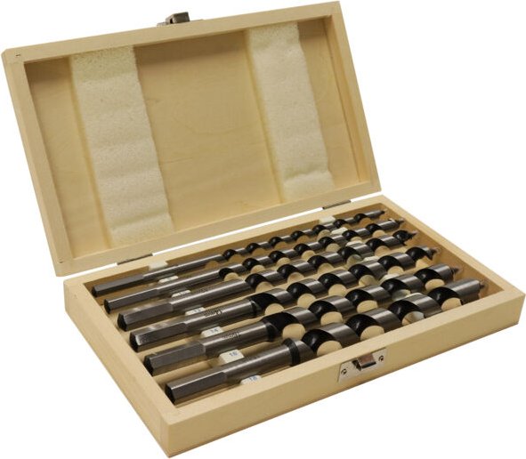 Schlangenbohrerset 6-teilig 230 mm lang - Pro Set
