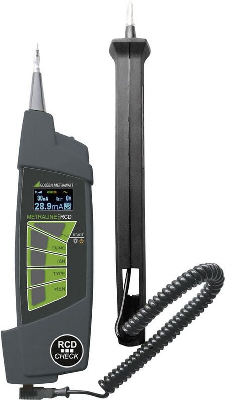 Gossen Metrawatt Metraline RCD CHECK Installationstester VDE-Norm 0413