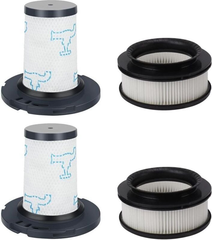 Filter für 4 Staubsauger Rowenta X-Force Flex 11,60 12,60 14,60 15,60 RH98xx (Ersatzfilter nach Motor ZR009008 und Trenn...