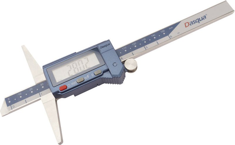 PCE - Dasqua 2103-1010 Digitaler Tiefenmessschieber 200 mm IP54