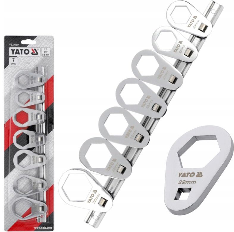 Ölfilter Steckschlüssel SET 24, 25, 27, 28, 29, 32, 36 mm, 3/8“