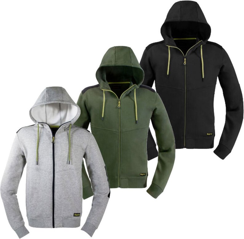 Kapriol Slick Arbeits-Sweatshirt mit Kapuze - L - Grüne