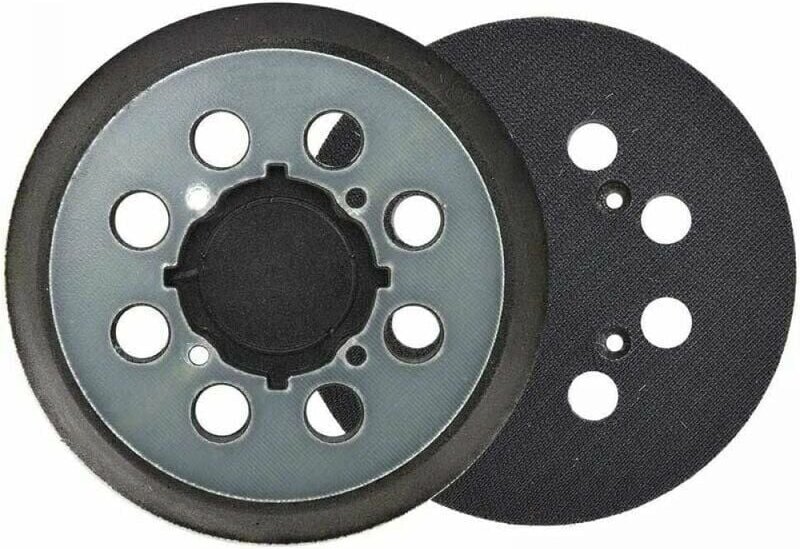 Ersatz-Schleifteller für DeWalt DCW210N Exzenterschleifer DWE6423 - 125 mm Klett-Schleifteller, 8 Löcher, blau (1 Stück)