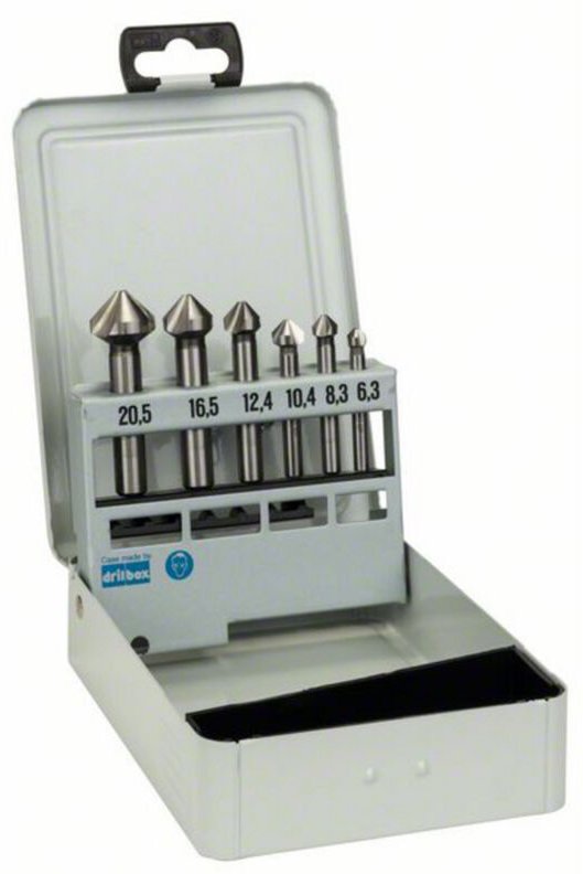 Pro Soft Metal hss Kegelsenker Set, 6-tlg.