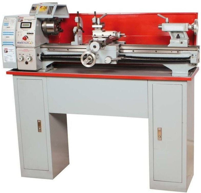 Holzmann - metalldrehmaschine drehmaschine tischdrehmaschine drehbank ED750FD 230V