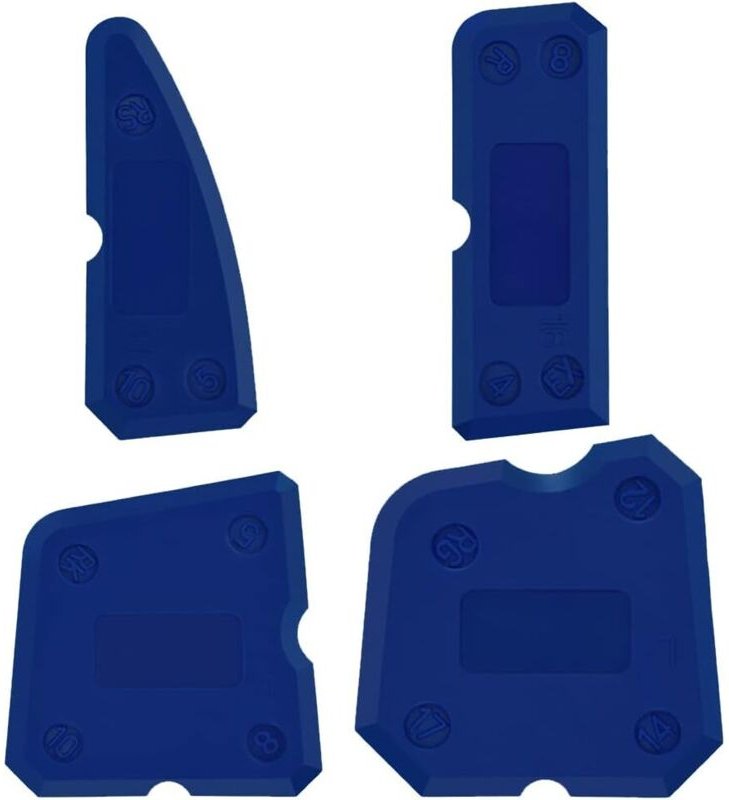 2-teiliges Silikon-Dichtungswerkzeug-Set, Fugenglätter-Set, Silikon-Dichtstoff, Versiegelung, Endbearbeitung - Shining H...