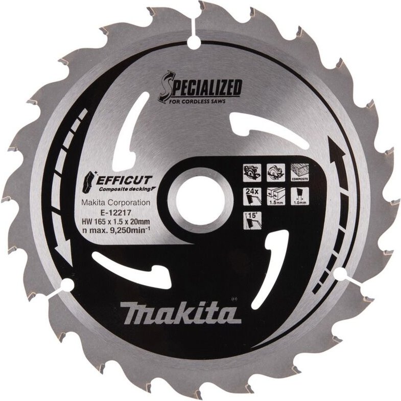 Efficut Sägeb.165x20x24Z - Makita
